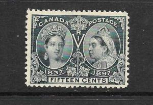 CANADA 1897  15c  JUBILEE    MNH    Sc 59