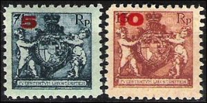 Scott #70-1 Arms MNH