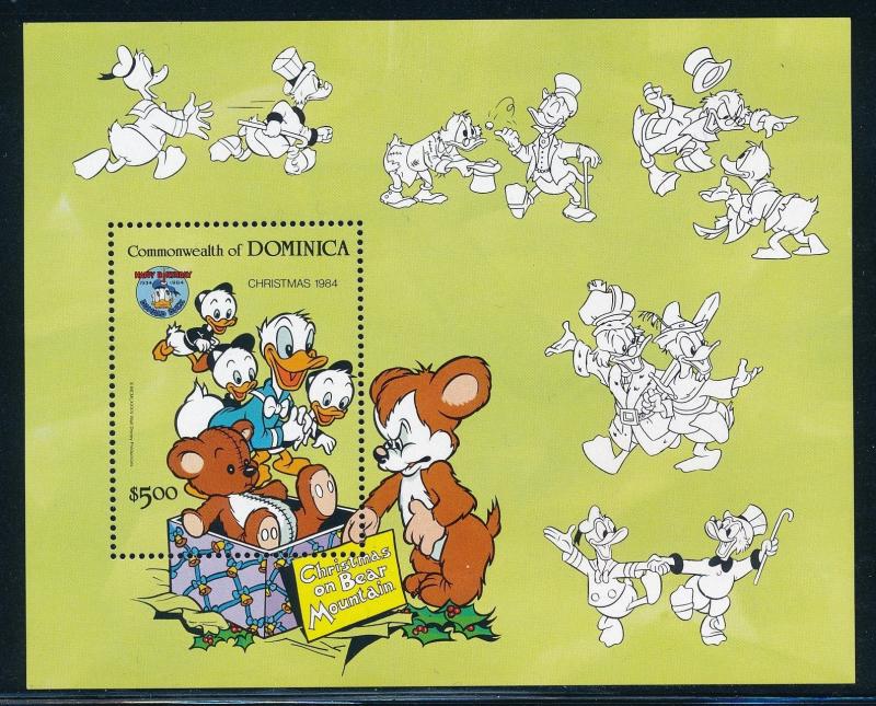 Disney Dominica - Christmas MNH  #874 (1984)
