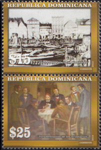 DOMINICAN REPUBLIC 1527 MNH PAIR [D1]-9