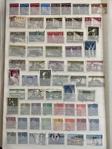 273 All Different Mint and Used Stamps from Finland SCV $80+