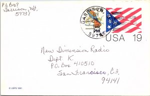 United States, Montserrat, United States Government Postal Cards, Birds