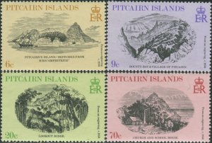 Pitcairn Islands 1979 SG196-199 Engravings set MNH