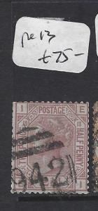 CYPRUS  (P0701BB)  GB QV USED IN 942  SG Z18  PL 13   VFU