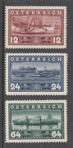 Austria Scott #382-384 MH