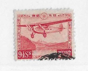 Japan Sc #C4  9 1/2 sen  used VF