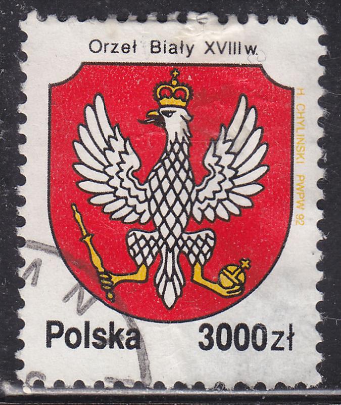 Poland 3129 National Arms of the 18th Century 1992