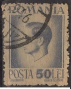 Romania 580 (used) 50L King Michael, pale ultra (1945)