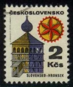 Czechoslovakia #1735 Bell Tower in Hronsek, CTO (0.25)