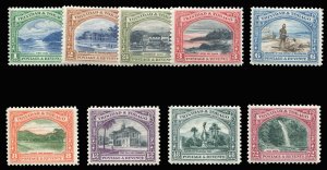 Trinidad and Tobago #34-42 Cat$87.15+ (for hinged), 1935-37 1c-72c, complete ...