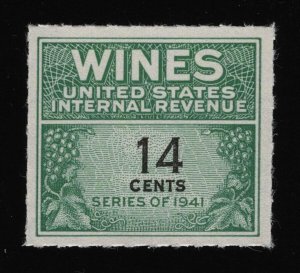 #RE126 14c Wines, Mint NGAI NH [10] **ANY 5=FREE SHIPPING**