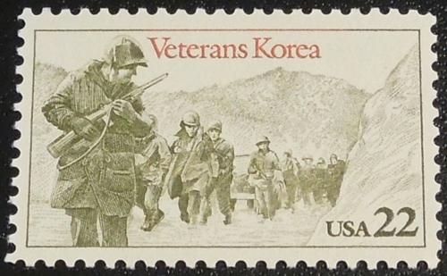 1985 22c Korean War Veterans Scott 2152 Mint NH