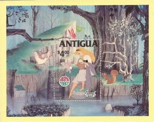 Antigua - 1980 Disney’s Sleeping Beauty - Souvenir Sheet - 1N-011