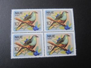 Niue 1971 Sc 140 BLK(4) MNH