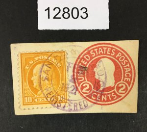 MOMEN: US STAMPS # 510 USED  LOT #12803