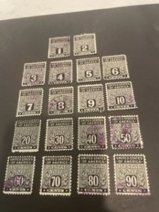 Us sc PN1-PN18 u comp set