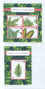 Montserrat #1295-1296 Mint (NH) Souvenir Sheet (Flora)