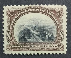 MOMEN: US #298 MINT OG H #25021