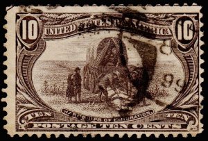 United States Scott 290 (1898) Used F, CV $35.00 C