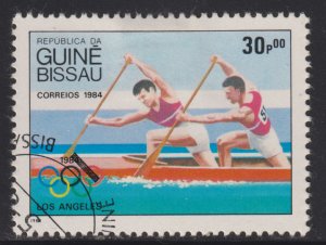 Guinea-Bissau 576 Olympic Canoeing 1984