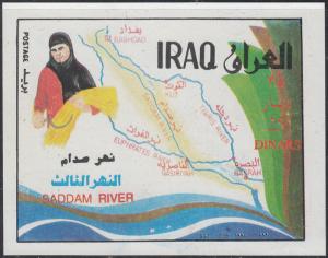 Iraq   #1496a  MNH  SS    Soccer