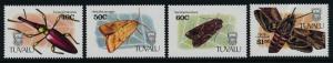 Tuvalu 566-569, MNH, Insects Beetles 1991. x28383