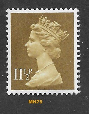 Great Britain # MH75   QE II  11½p - 15 Aug 1979   (1) Mint NH