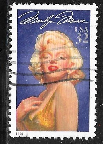 USA 2967: 32c Marilyn Monroe, single, used, VF