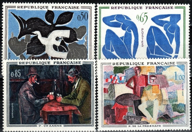 France #1014-7 MNH CV $10.50 (X5985)