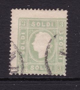 Lombardi & Venetia an 1859 used 3soldi