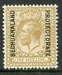 British Bechuanaland 1926 1' Bister KGV Wmk MCGvR Scott #104 Mint F773