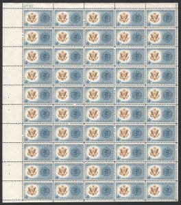 SC#1194 4¢ Malaria Eradication Issue: Sheet of Fifty (1962) MNH*