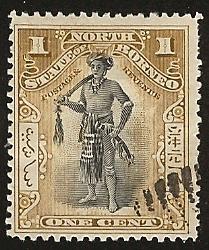 North Borneo  USED  S.C. #  79