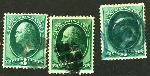 U.S. #158(3) USED