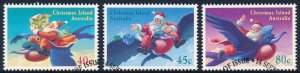 Christmas Island 1995 Christmas Set of 3 SG404-406 Fine Used