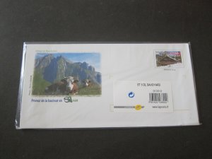 France Laposte 5 pre-paid neat cachet envelop pack 