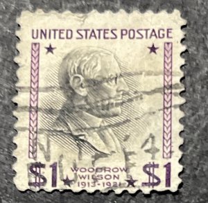 US 1938  President Wison # 832 used
