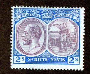 1920 St Kitts Sc#32 MLH* ( 1403 BCX2 )