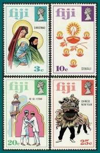 Fiji 1973 Festivals of Joy, MNH #337-340,SG485-SG488