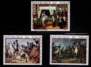 Chad TCHAD Scott C57-V59 Used Napoleon Art set