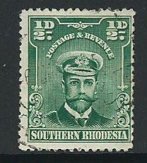 Southern Rhodesia SG 1  FU