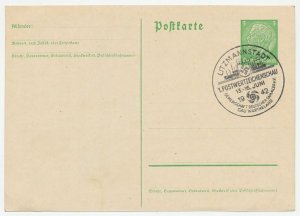 Postal stationery Germany 1942 Stamp show Litzmannstadt - Factories