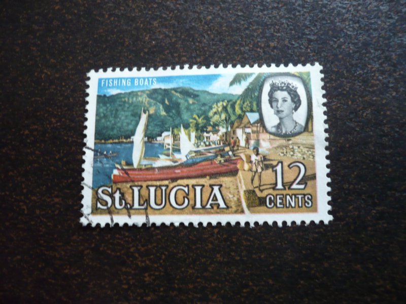 Stamps - St. Lucia - Scott# 189 - Used Part Set of 1 Stamp