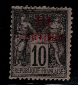French Morocco Scott 3a Used Type 1 stamp