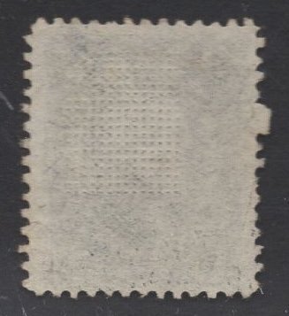 CERTIFIED US Stamp #85e 12c Black Washington Z Grill USED SCV $2250. Crowe Cert