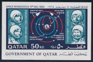 Qatar # 104B American Astronauts, NH, 1/2  Cat.