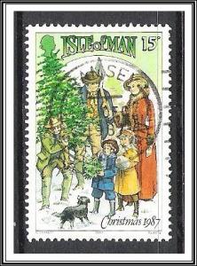 Isle of Man #345 Christmas Used