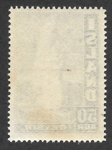 Doyle's_Stamps: MNH 1938 Iceland 50 Aur Geysir, Scott #208**