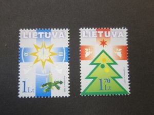 Lithuania 2002 Sc 731-32 set MNH