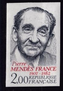 France 1983 2.fr. Pierre Mendez IMPERF.. XF/NH(**)